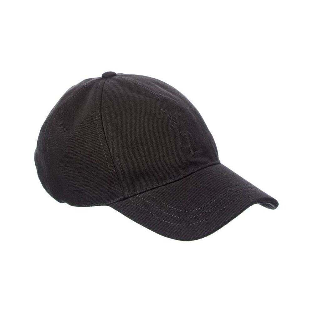 Saint Laurent Cassandre Baseball Cap, Black